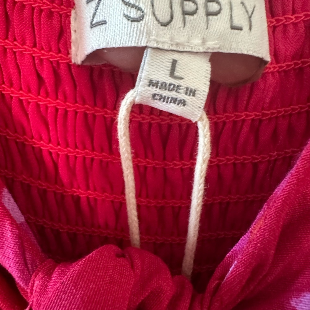 Z Supply Vibrant Red Maxi Dress - Picture 4 of 9